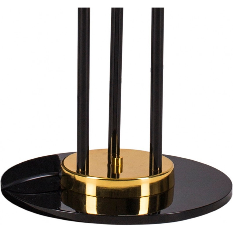 Lampa podłogowa 3 punktowa Golden Pipe 3 Czarno Złota marki Step Into Design