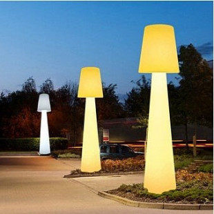 Lampa ogrodowa stojąca Gardena LED 180cm biała Step Into Design