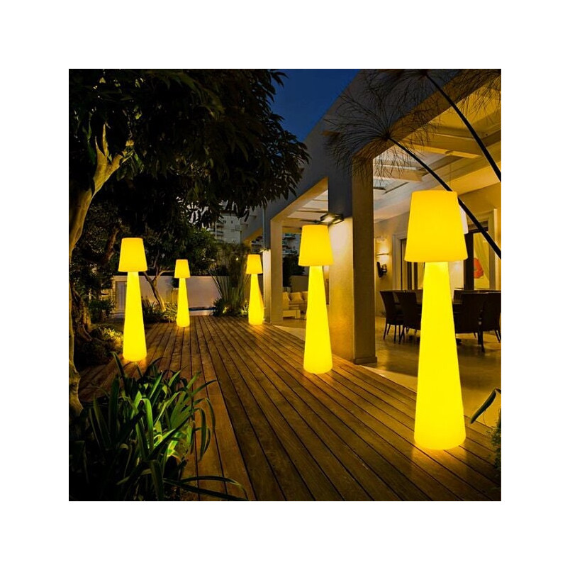 Lampa ogrodowa stojąca Gardena LED 150cm biała Step Into Design