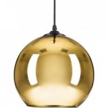 Lampa wisząca szklana kula Mirrow Glow 25 Złota Lustro marki Step Into Design