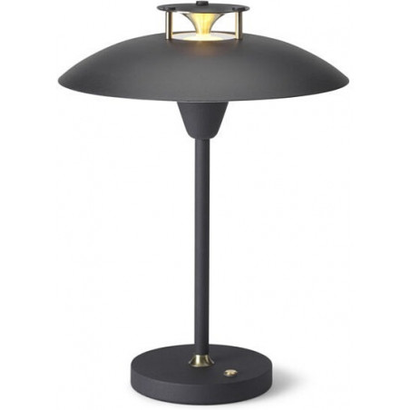 Lampa stołowa ze ściemniaczem Stepp LED czarna HaloDesign