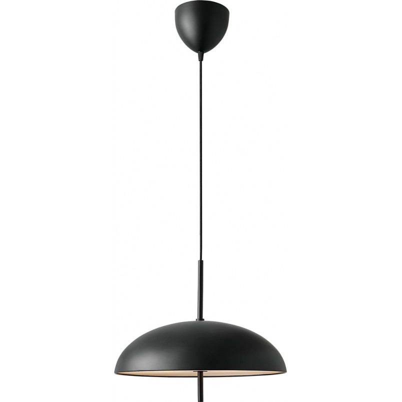Lampa wisząca skandynawska Versale 35cm czarna DFTP
