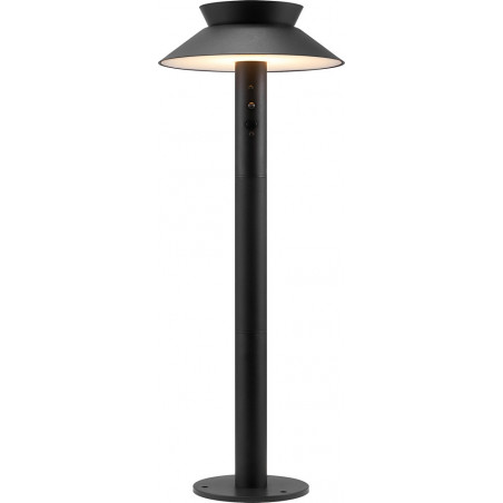 Lampa zewnętrzna solarna z czujnikiem ruchu Justina LED 60cm czarna Nordlux