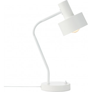 Lampa na biurko z regulowanym kloszem Matis biała Nordlux