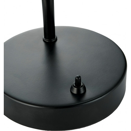 Lampa na biurko z regulowanym kloszem Matis czarna Nordlux
