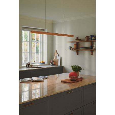Lampa podłużna drewniana Ilgas LED 3000K 115cm Nordlux