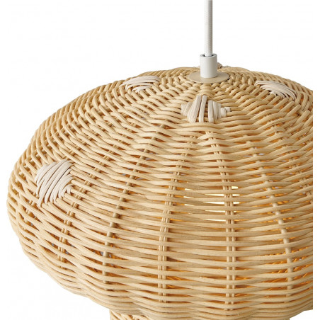 Lampa wisząca rattanowa Allie 30cm Nordlux