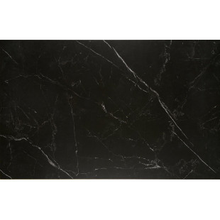 Stół rozkładany Vitorino 160x90cm czarny marmur / czarny Halmar