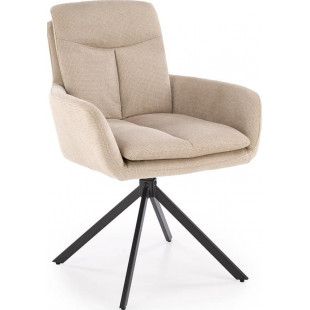 Krzesło fotelowe obrotowe K536 beżowe Halmar