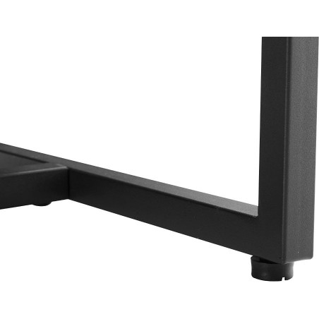 Szafka rtv z frontem w jodełkę Clar 160x40cm dąb / czarny Intesi