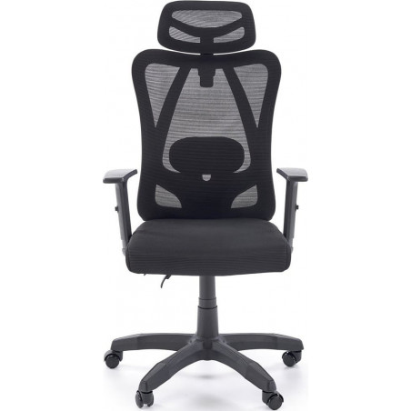 Fotel biurowy ergonomiczny z regulacją Ramos czarny Halmar