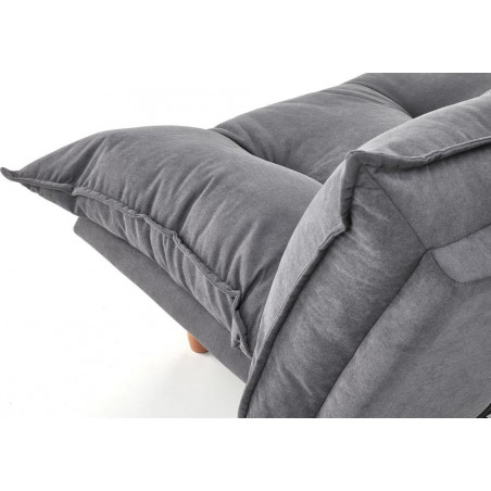 Sofa tapicerowana rozkładana Pillow 190cm popiel Halmar