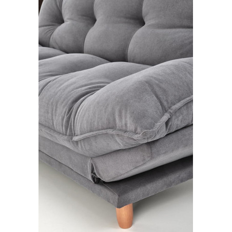 Sofa tapicerowana rozkładana Pillow 190cm popiel Halmar