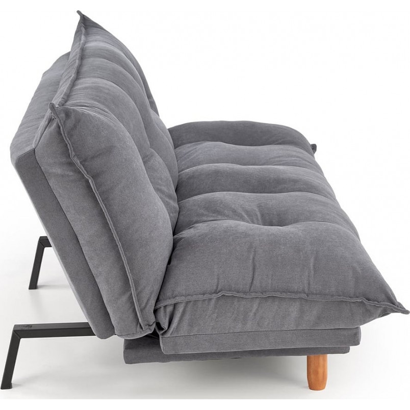 Sofa tapicerowana rozkładana Pillow 190cm popiel Halmar