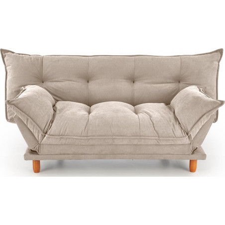 Sofa tapicerowana rozkładana Pillow 190cm beżowa Halmar
