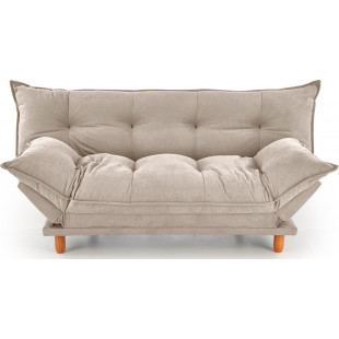 Sofa tapicerowana rozkładana Pillow 190cm beżowa Halmar