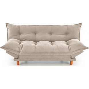 Sofa tapicerowana rozkładana Pillow 190cm beżowa Halmar
