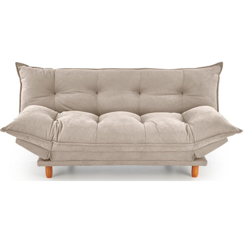 Sofa tapicerowana rozkładana Pillow 190cm beżowa Halmar