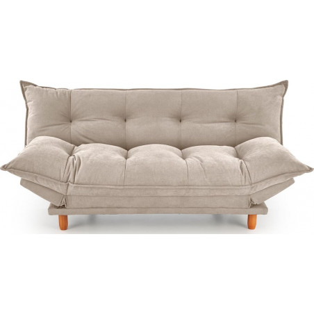 Sofa tapicerowana rozkładana Pillow 190cm beżowa Halmar