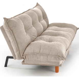 Sofa tapicerowana rozkładana Pillow 190cm beżowa Halmar