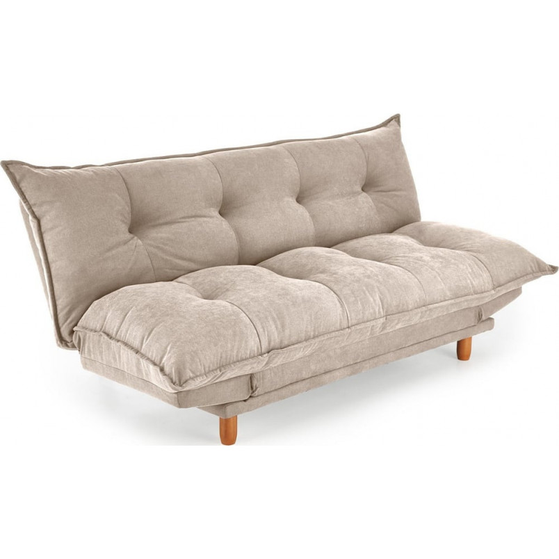 Sofa tapicerowana rozkładana Pillow 190cm beżowa Halmar