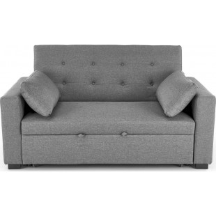 Sofa rozkładana tapicerowana Paulinio 170cm popiel Halmar