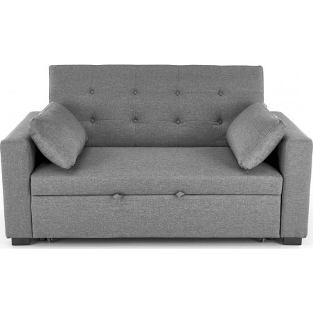 Sofa rozkładana tapicerowana Paulinio 170cm popiel Halmar
