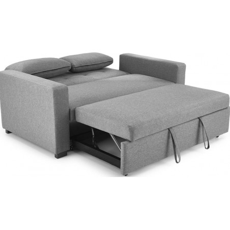 Sofa rozkładana tapicerowana Paulinio 170cm popiel Halmar