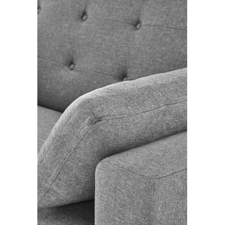 Sofa rozkładana tapicerowana Paulinio 170cm popiel Halmar