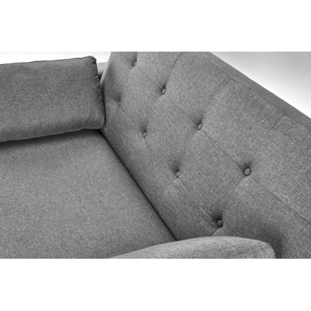 Sofa rozkładana tapicerowana Paulinio 170cm popiel Halmar