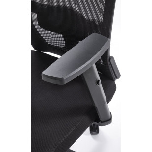 Fotel komputerowy ergonomiczny z regulacją Mason czarny Halmar