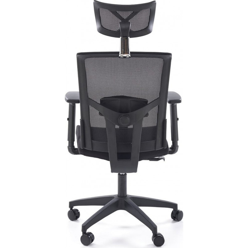 Fotel komputerowy ergonomiczny z regulacją Mason czarny Halmar