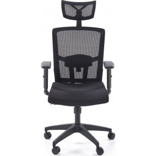 Fotel komputerowy ergonomiczny z regulacją Mason czarny Halmar