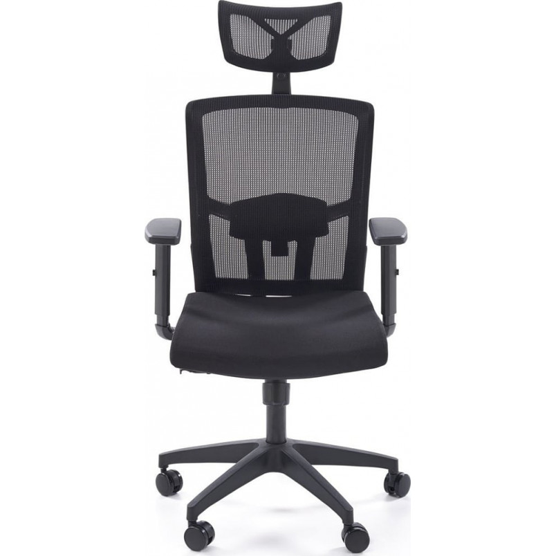 Fotel komputerowy ergonomiczny z regulacją Mason czarny Halmar
