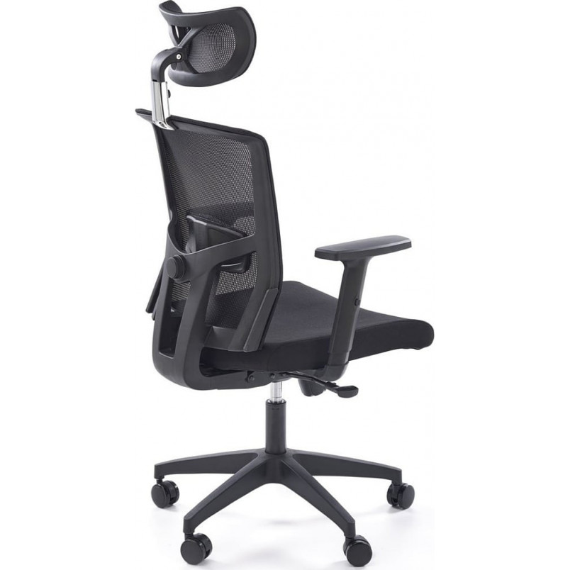 Fotel komputerowy ergonomiczny z regulacją Mason czarny Halmar