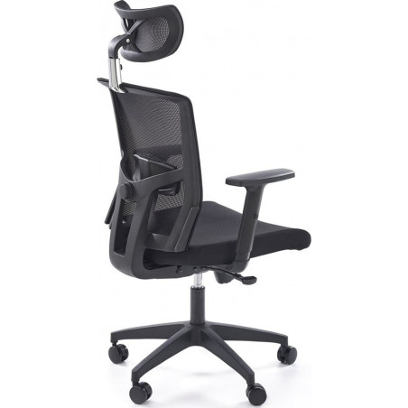 Fotel komputerowy ergonomiczny z regulacją Mason czarny Halmar
