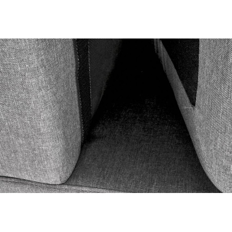 Sofa 3 osobowa z podnóżkiem Gerson 180cm popiel Halmar