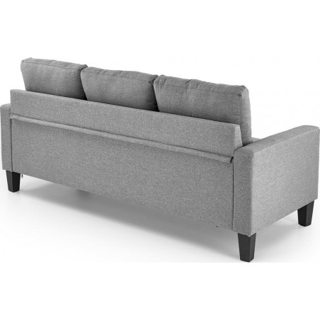 Sofa 3 osobowa z podnóżkiem Gerson 180cm popiel Halmar