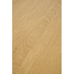 Stół okrągły loft Edgar 100cm dąb złoty / czarny Halmar