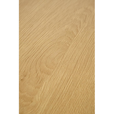 Stół okrągły loft Edgar 100cm dąb złoty / czarny Halmar
