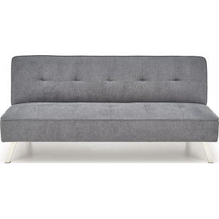 Sofa 3 osobowa rozkładana na nóżkach Carlito 173cm popiel Halmar
