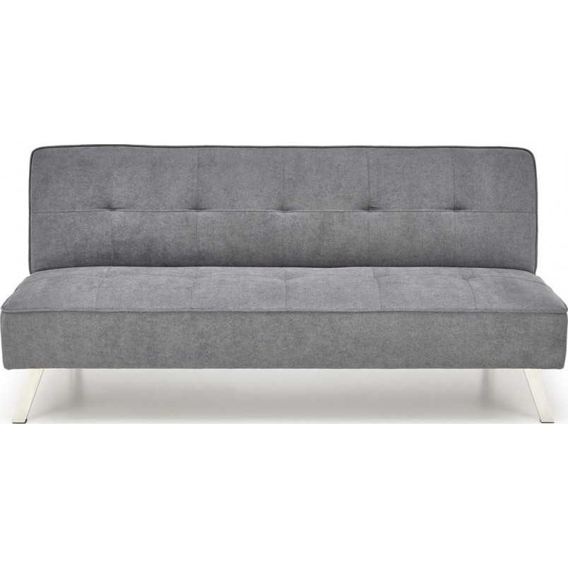 Sofa 3 osobowa rozkładana na nóżkach Carlito 173cm popiel Halmar