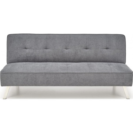 Sofa 3 osobowa rozkładana na nóżkach Carlito 173cm popiel Halmar