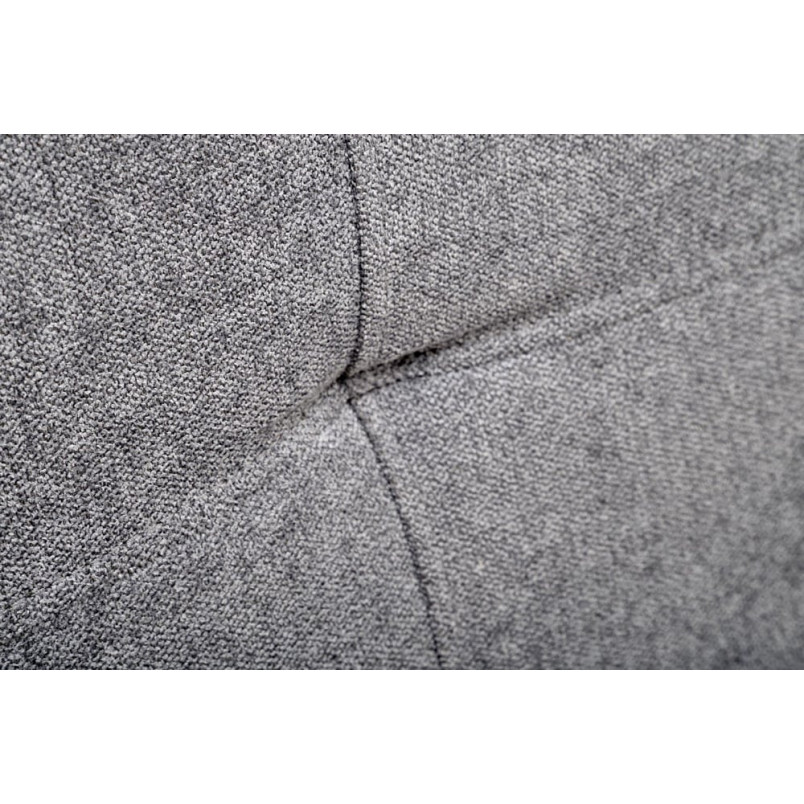 Sofa 3 osobowa rozkładana na nóżkach Carlito 173cm popiel Halmar