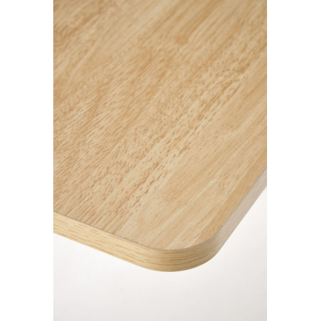 Biurko z funkcją regulacji wysokości B53 105x56cm dąb złoty / biały Halmar