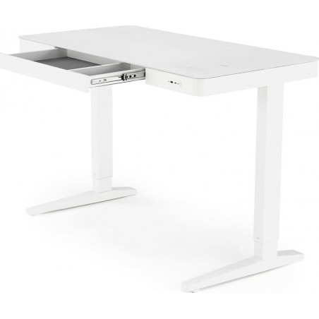 Biurko z funkcją regulacji wysokości B53 105x56cm białe Halmar