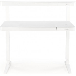 Biurko z funkcją regulacji wysokości B53 105x56cm białe Halmar