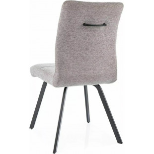 Krzesło tapicerowane z uchwytem Swing beżowe Signal