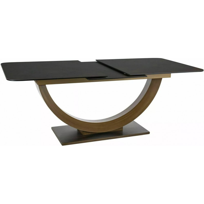 Stół rozkładany ceramiczny Wilson 180-240x100cm brąz ossido bruno / antyczny brąz Signal