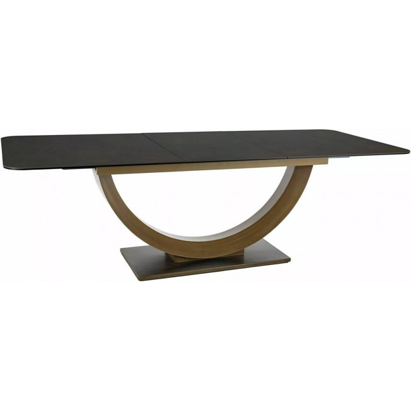 Stół rozkładany ceramiczny Wilson 180-240x100cm brąz ossido bruno / antyczny brąz Signal
